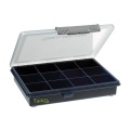 Raaco Draw Storage Cabinets - Assorter 6-12 Pro Service Case With 12 Fixed Compartments. Fitted With Sliding Locks.